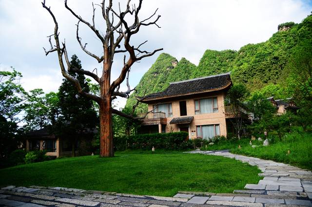 张家界梓山漫居:被玫瑰花包围的民宿(组图)