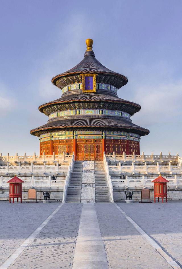 ▽ 祈年殿外观  图片源自@vcg