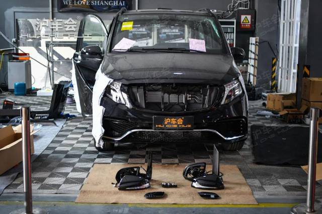 奔驰威霆vito改装内饰 外观升级案例 带给您更多心动.