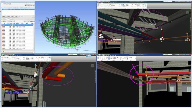 提高空间利用率,将revit模型导入navisworks中进行机电碰撞检查,总共