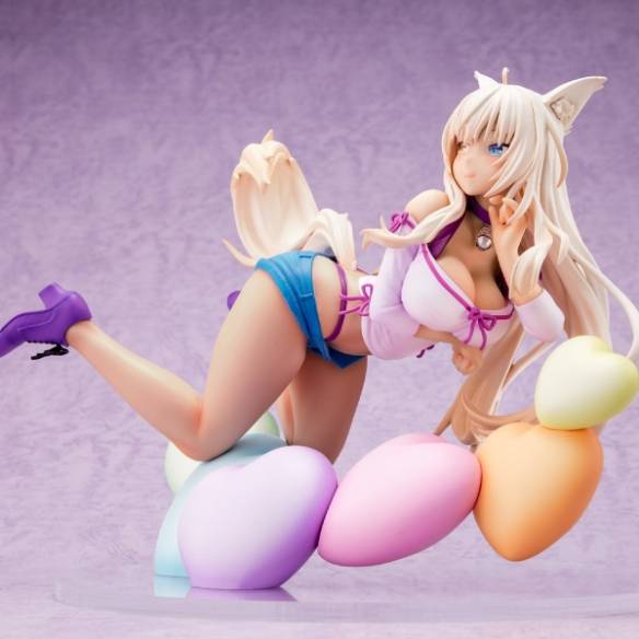 《猫娘乐园》猫娘椰子手办赏!可脱牛仔裤色气值爆表