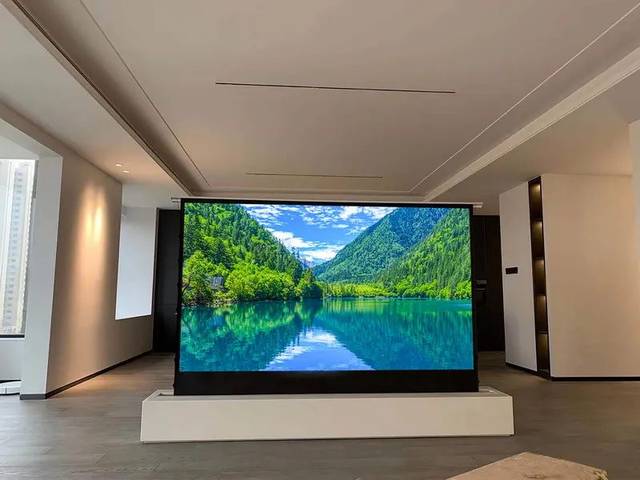 xy edl83系列电动地升幕:随处拥有私人影院