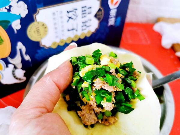 立夏美食之一吃夏饼,韭菜饼里没有盒子