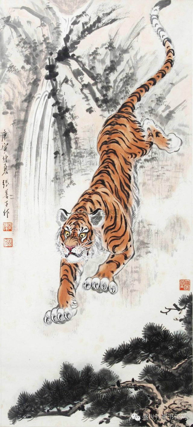 十大名画虎 中国图片