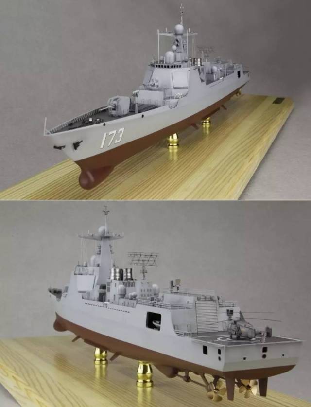 国之重器,海权守卫者,052d驱逐舰 模型制作实录