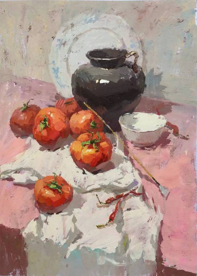 色彩| 零基础的同学如何快速提高色彩静物水平?