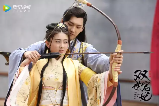 还是教女主练射箭,那都妥妥的是我的心里只有你没有她!