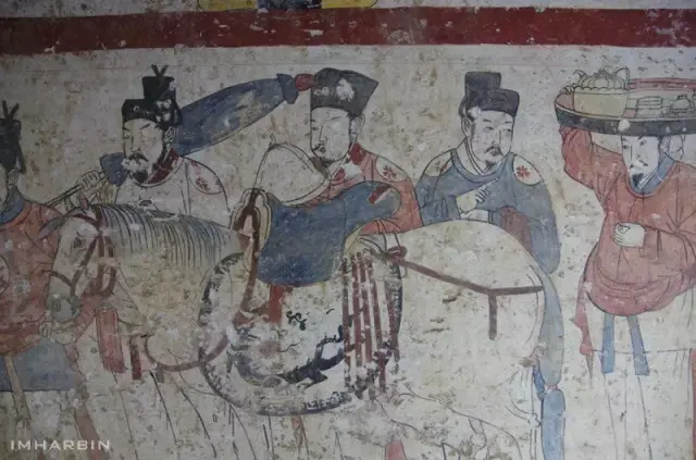 金朝壁画,金朝辽朝_大山谷图库