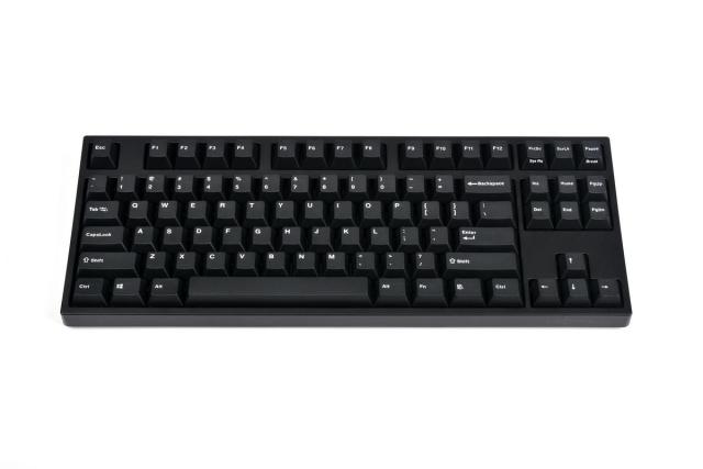 标准的美式窄边框87键布局,还是熟悉的样子.