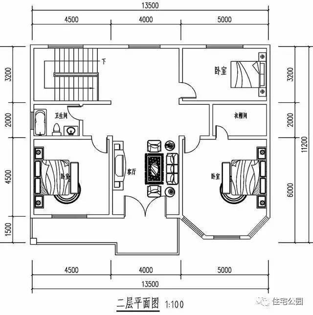 农村房屋封顶设计图图片