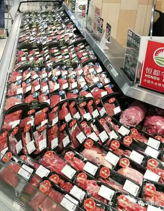 超市肉品陳列賞析