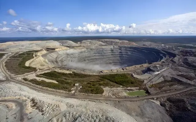 南非钻石矿区图图片