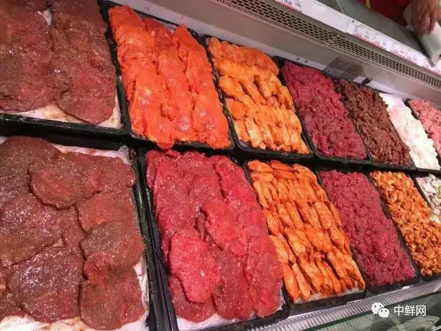 超市肉品陈列赏析