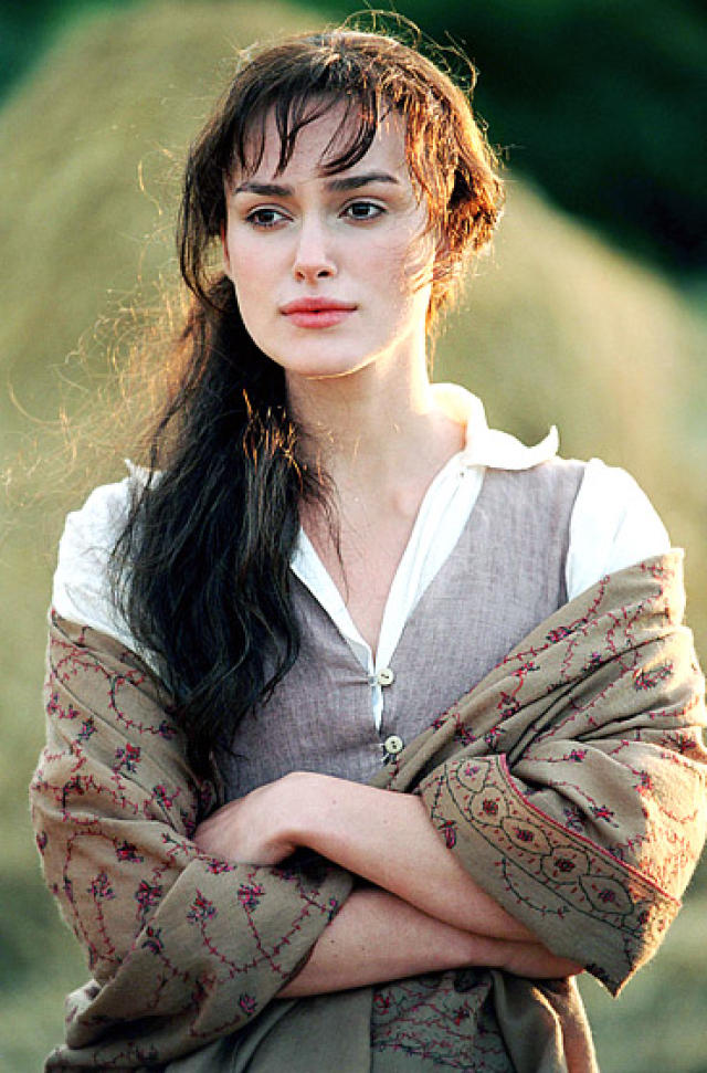 keira knightley 綺拉奈特莉 20歲 入圍作品:《傲慢與偏見》,2005