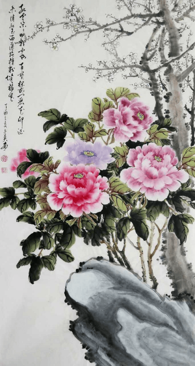 牡丹盛世——李子英个人书画展在京举行