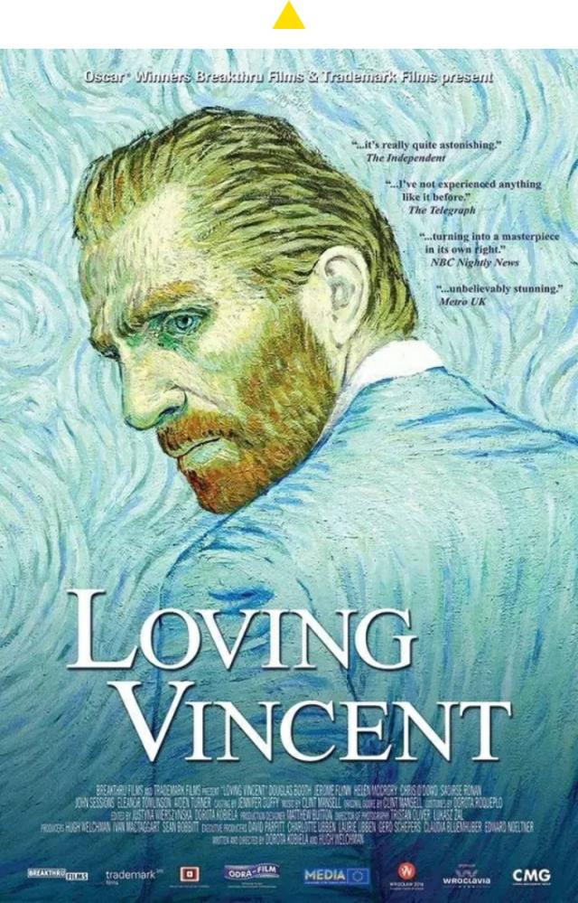 本周一,轰动全球的动画电影《至爱梵高(loving vincent)正式发布