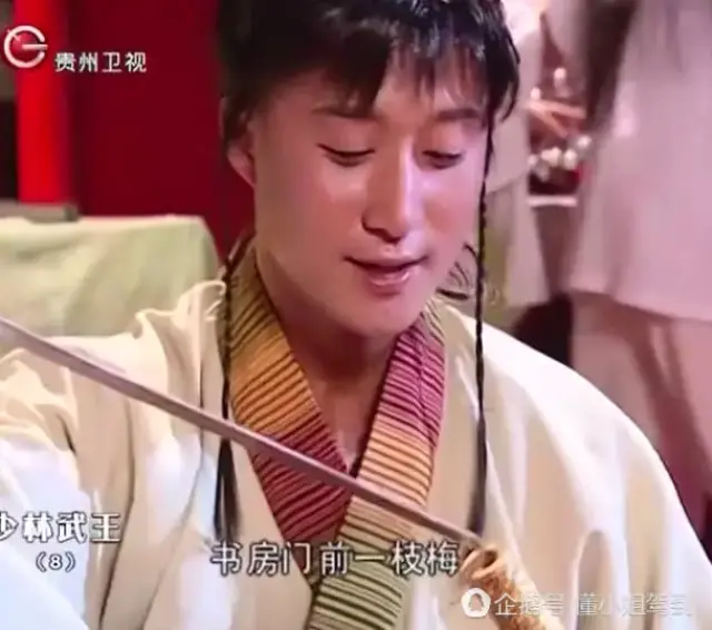 今天看了吴京的一部老剧,叫《少林武王》,吴京的造型真是吓到我了!