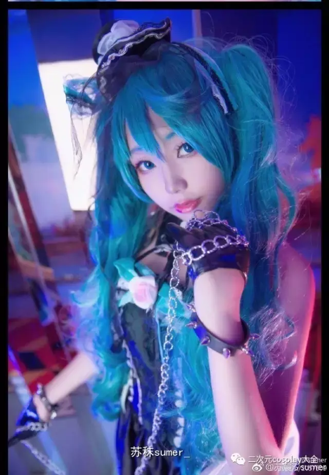 娥娜翩跹v家初音未来,这么好看的妹纸肯定是我家哒!