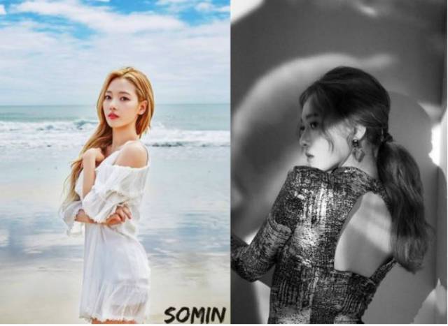 对于somin草叔很早就认识了 因为早期差点作为kara新