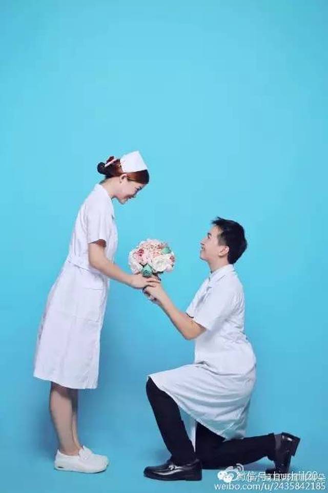 我的女朋友在医院当护士,虽然我很想她,非常想和她说说话,但是我绝不