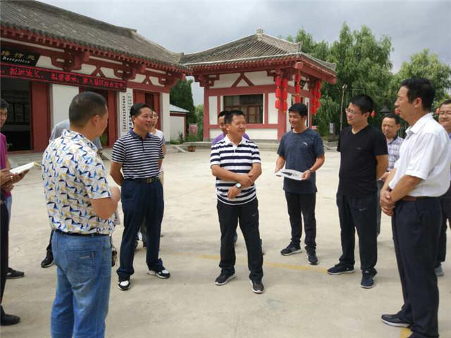 陇南市副市长漆文忠调研指导礼县祁山武侯祠景区开发建设工作