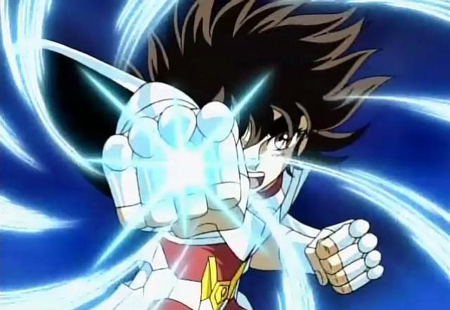 吃我一记天马流星拳!