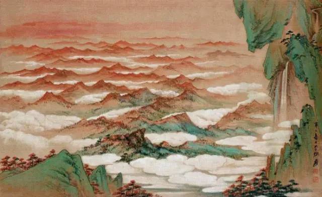 张大千不为人知的大作100幅,珍藏!