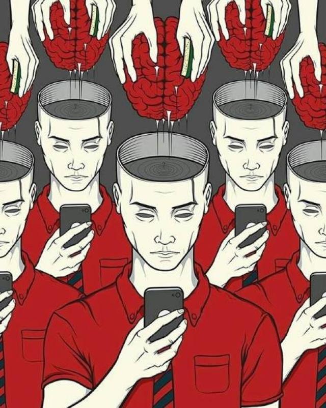 手机玩得越来越勤 脑子里的水也越进越多