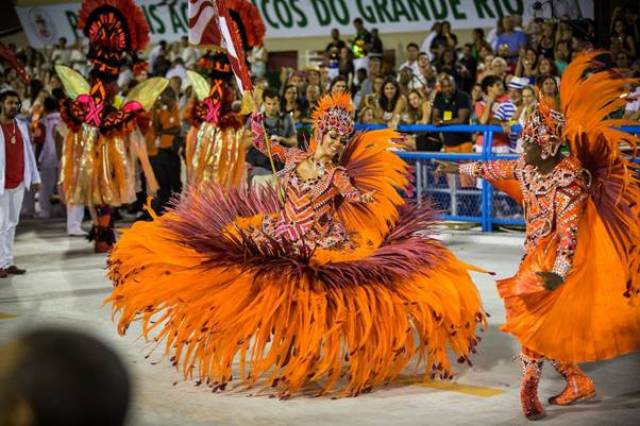 38. party with the best at rio carnival,brazil.