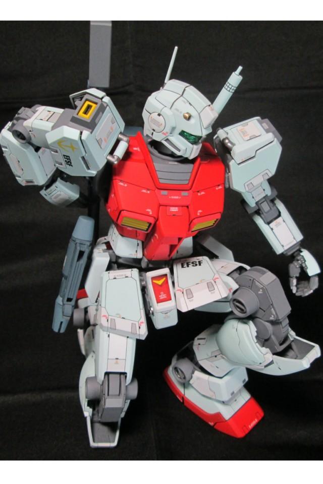 【模玩作品賞析】牛逼的可動!《mg rgm-79c 吉姆改》