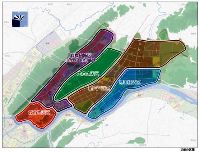 宜賓臨港最新規劃圖,宜賓市城市規劃圖2025,宜賓臨港高清規劃圖_大