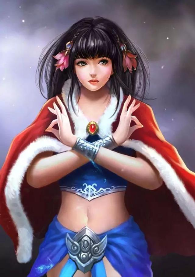 视觉插画丨三国志角色原画设定-百花缭乱《Ⅰ》