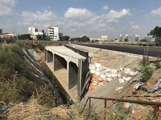 海航路地下框构桥主体完工,锦葫路恢复正常通车
