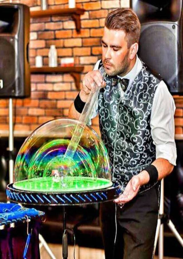 当泡泡遇到魔术会发生什么?