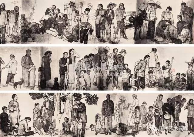 蒋兆和《流民图》