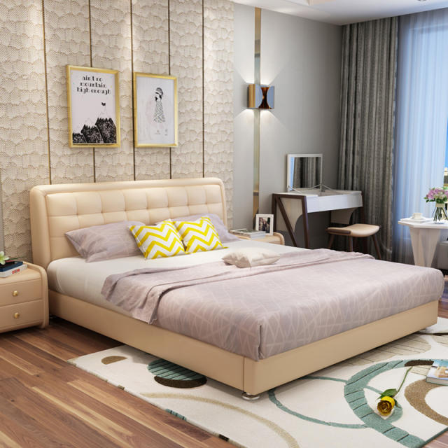 老婆吵着要买多功能双人床,果然太舒服了,都不想起床了