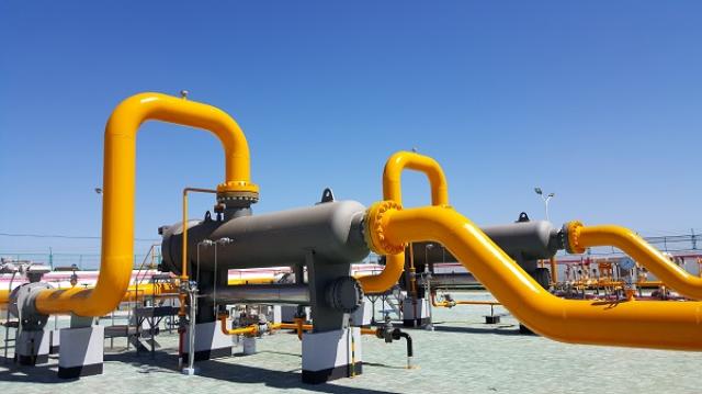 图说:如东-海门-崇明岛输气管道海门站 来源/江苏如东管道有限责任