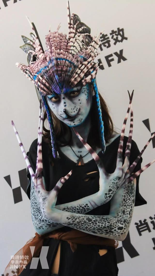 有一种表演,叫"特效化妆"!