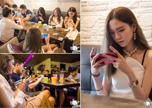 乐峰对面有家高端手游吧,居然有王者段位的美女陪玩?