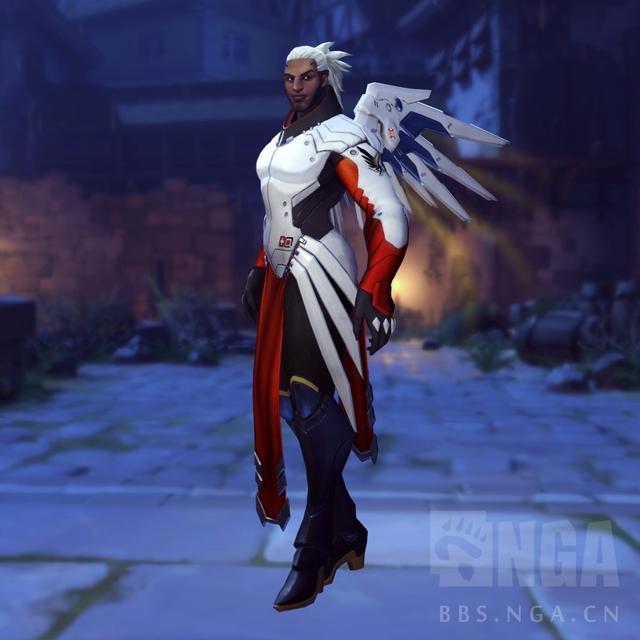 玩家自制男天使皮肤模型