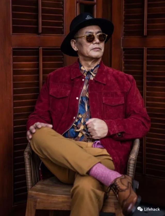 上海最潮爷爷堪比超模,这也太有范儿了吧