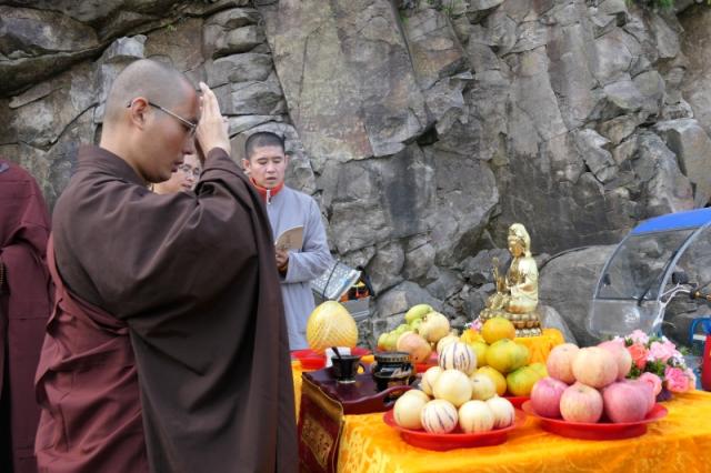 安福新闻: 浙江文成安福寺圆满举行放生法会