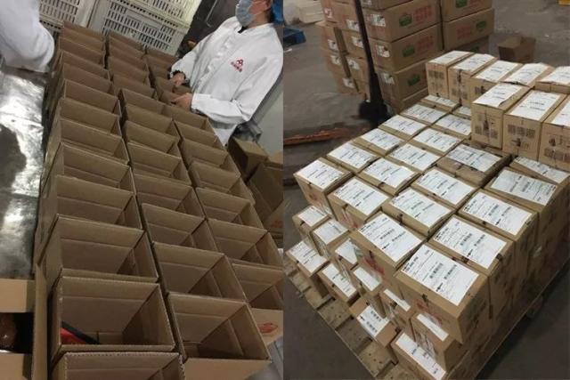 加班加点的打包发货工作, 目前多批次包裹已经送达快递公司, 请亲们